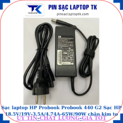 Sạc HP Probook 440 G2 Sạc HP 18.5V/19V-3.5A/4.74A-65W/90W chân kim to(7.4mm*5.0mm), sạc 90W