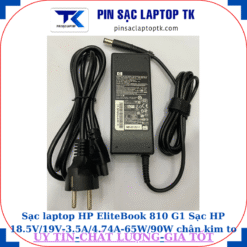 Sạc HP EliteBook 810 G1 Sạc HP 18.5V/19V-3.5A/4.74A-65W/90W chân kim to(7.4mm*5.0mm), sạc 90W