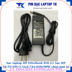 Sạc HP EliteBook 850 G1 Sạc HP 18.5V/19V-3.5A/4.74A-65W/90W chân kim to(7.4mm*5.0mm), sạc 65W