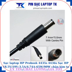 Sạc laptop HP Probook 4435s 4436s Sạc HP 18.5V/19V-3.5A/4.74A-65W/90W chân kim to(7.4mm*5.0mm)
