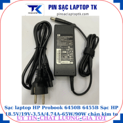 Sạc HP Probook 6450B 6455B Sạc HP 18.5V/19V-3.5A/4.74A-65W/90W chân kim to(7.4mm*5.0mm), sạc 90W