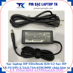Sạc HP EliteBook 820 G2 Sạc HP 18.5V/19V-3.5A/4.74A-65W/90W chân kim to(7.4mm*5.0mm), sạc 65W