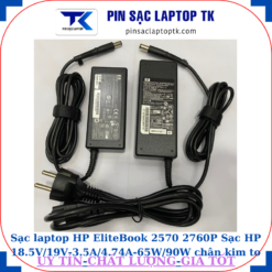 Sạc HP EliteBook 2570 2760P Sạc HP 18.5V/19V-3.5A/4.74A-65W/90W chân kim to(7.4mm*5.0mm)