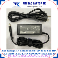 Sạc HP EliteBook 8470P 8540 Sạc HP 18.5V/19V-3.5A/4.74A-65W/90W chân kim to(7.4mm*5.0mm), sạc 65W