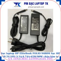 Sạc HP EliteBook FOLIO 9480M Sạc HP 18.5V/19V-3.5A/4.74A-65W/90W chân kim to(7.4mm*5.0mm)