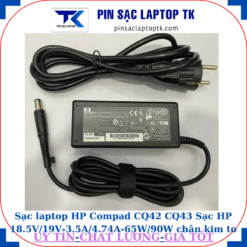 Sạc HP Compad CQ42 CQ43 Sạc HP 18.5V/19V-3.5A/4.74A-65W/90W chân kim to(7.4mm*5.0mm), sạc 65W