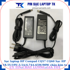 Sạc HP Compad CQ57 CQ60 Sạc HP 18.5V/19V-3.5A/4.74A-65W/90W chân kim to(7.4mm*5.0mm)