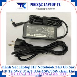 Sạc HP Notebook 240 G6 Sạc HP 19.5V-2.31A/3.33A-45W/65W chân kim nhỏ màu xanh(4.5mm*3.0mm), sạc 65W