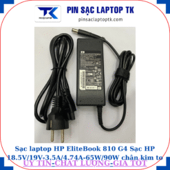 Sạc HP EliteBook 810 G4 Sạc HP 18.5V/19V-3.5A/4.74A-65W/90W chân kim to(7.4mm*5.0mm), sạc 90W