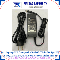 Sạc HP Compad NX8200 TC4400 Sạc HP 18.5V/19V-3.5A/4.74A-65W/90W chân kim to(7.4mm*5.0mm), sạc 90W