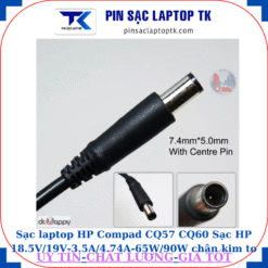 Sạc laptop HP Compad CQ57 CQ60 Sạc HP 18.5V/19V-3.5A/4.74A-65W/90W chân kim to(7.4mm*5.0mm)
