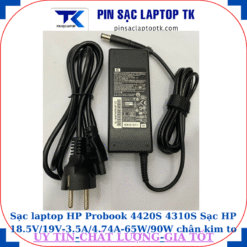 Sạc HP Probook 4420S 4310S Sạc HP 18.5V/19V-3.5A/4.74A-65W/90W chân kim to(7.4mm*5.0mm), sạc 90W