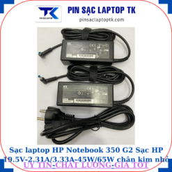 Sạc HP Notebook 350 G2 Sạc HP 19.5V-2.31A/3.33A-45W/65W chân kim nhỏ màu xanh(4.5mm*3.0mm)