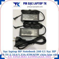 Sạc HP Notebook 240 G1 Sạc HP 19.5V-2.31A/3.33A-45W/65W chân kim nhỏ màu xanh(4.5mm*3.0mm)