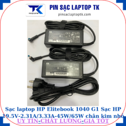 Sạc Elitebook 1040 G1 Sạc HP 19.5V-2.31A/3.33A-45W/65W chân kim nhỏ màu xanh(4.5mm*3.0mm)