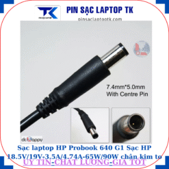 Sạc laptop HP Probook 640 G1 Sạc HP 18.5V/19V-3.5A/4.74A-65W/90W chân kim to(7.4mm*5.0mm)
