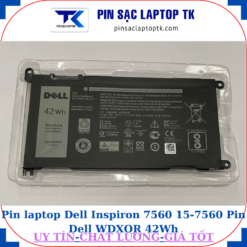 Pin Dell Inspiron 7560 15-7560 Pin Dell WDXOR 42Wh
