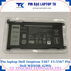 Pin Dell Inspiron 5567 15-5567 Pin Dell WDXOR 42Wh