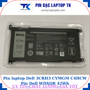 Pin Dell 3CRH3 CYMGM C4HCW Pin Dell WDXOR 42Wh