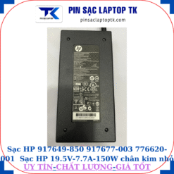 Sạc HP 917649-850 917677-003 776620-001 Sạc HP 19.5V-7.7A-150W chân kim nhỏ màu xanh(4.5mm*3.0mm)