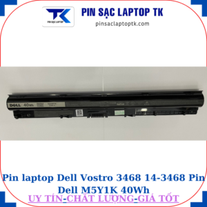Pin laptop Dell Vostro 3468 14-3468 Pin Dell M5Y1K 40Wh, pin tiêu zin