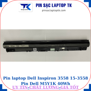Pin laptop Dell Inspiron 3558 15-3558 Pin Dell M5Y1K 40Wh, pin tiêu chuẩn, pin zin