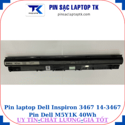 Pin laptop Dell Inspiron 3467 14-3467 Pin Dell M5Y1K 40Wh, pin zin