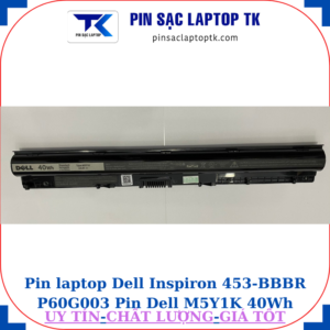 Pin Dell Inspiron 453-BBBR P60G003 Pin Dell M5Y1K 40Wh, pin zin