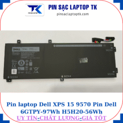 Pin Dell XPS 15 9570 Pin Dell 6GTPY-97Wh H5H20-56Wh, pin 56Wh