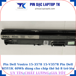 Pin Dell Vostro 15-3578 15-V3578 Pin Dell M5Y1K 40Wh dùng cho chip thế hệ 8 trở lên