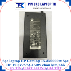 Sạc HP Gaming 15-dk0000tx Sạc HP 19.5V-7.7A-150W chân kim nhỏ màu xanh(4.5mm*3.0mm)