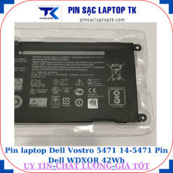 Pin Dell Vostro 5471 14-5471 Pin Dell WDXOR 42Wh, thông số