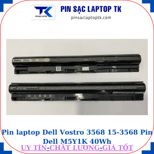 Pin laptop Dell Vostro 3568 15-3568 Pin Dell M5Y1K 40Wh