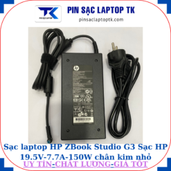 Sạc HP ZBook Studio G3 Sạc HP 19.5V-7.7A-150W chân kim nhỏ màu xanh(4.5mm*3.0mm)