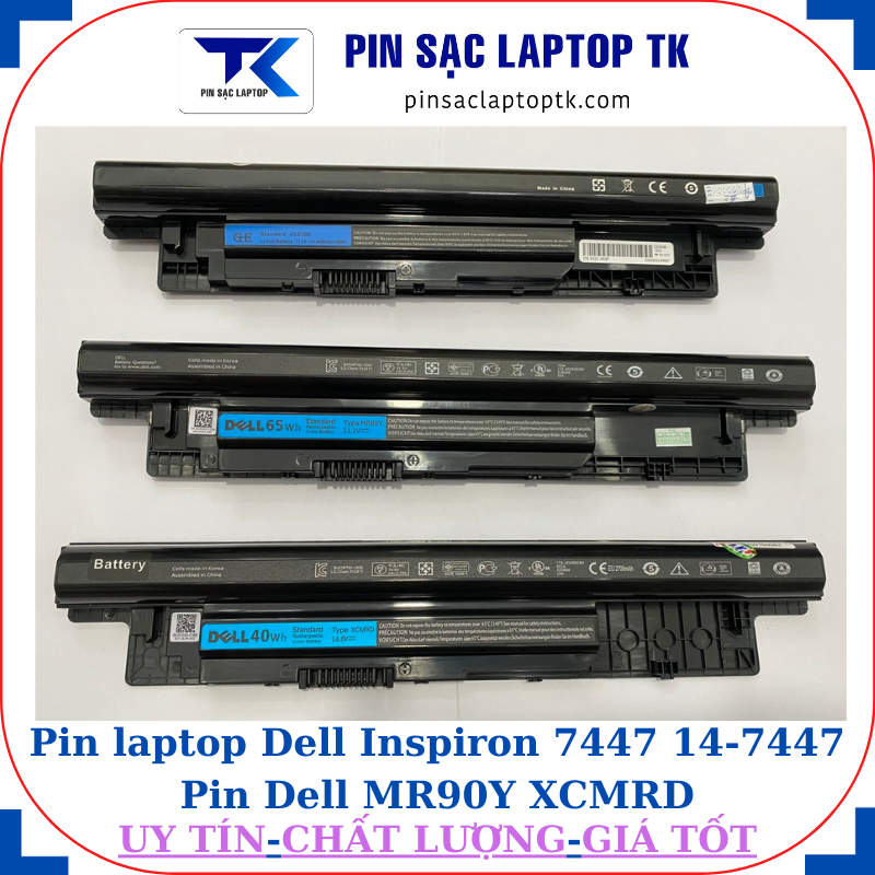 Pin laptop Dell Inspiron 7447 14-7447 Pin Dell MR90Y XCMRD