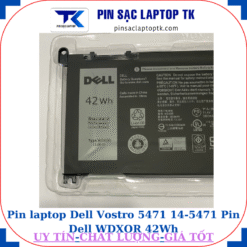 Pin Dell Vostro 5471 14-5471 Pin Dell WDXOR 42Wh, logo Dell