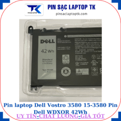 Pin Dell Vostro 3580 15-3580 Pin Dell WDXOR 42Wh, logo Dell