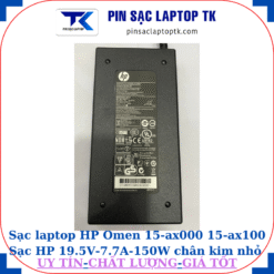 Sạc HP Omen 15-ax000 15-ax100 Sạc HP 19.5V-7.7A-150W chân kim nhỏ màu xanh(4.5mm*3.0mm)