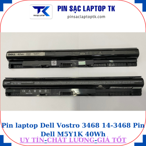 Pin Dell Vostro 3468 14-3468 Pin Dell M5Y1K 40Wh