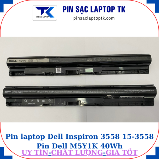 Pin Dell Inspiron 3558 15-3558 Pin Dell M5Y1K 40Wh