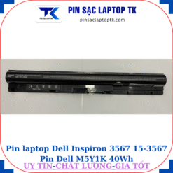 Pin Dell Inspiron 3567 15-3567 Pin Dell M5Y1K 40Wh, pin tiêu chuẩn