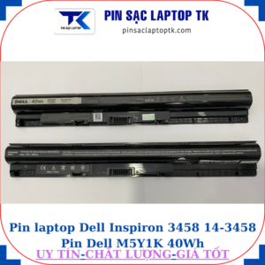 Pin laptop Dell Inspiron 3458 14-3458 Pin Dell M5Y1K 40Wh