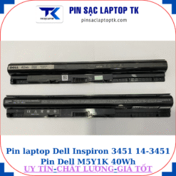 Pin laptop Dell Inspiron 3451 14-3451 Pin Dell M5Y1K 40Wh