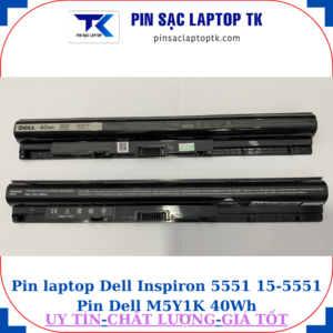 Pin laptop Dell Inspiron 5551 15-5551 Pin Dell M5Y1K 40Wh