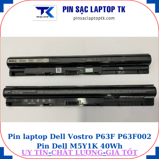 Pin laptop Dell Vostro P63F P63F002 Pin Dell M5Y1K 40Wh