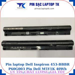 Pin laptop Dell Inspiron 453-BBBR P60G003 Pin Dell M5Y1K 40Wh