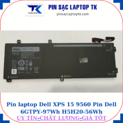 Pin Dell XPS 15 9560 Pin Dell 6GTPY-97Wh H5H20-56Wh, pin 56Wh