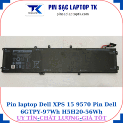 Pin Dell XPS 15 9570 Pin Dell 6GTPY-97Wh H5H20-56Wh, pin 97Wh