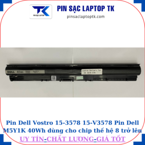 Pin laptop Dell Vostro 15-3578 15-V3578 Pin Dell M5Y1K 40Wh dùng cho chip thế hệ 8 trở lên
