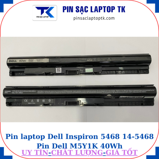 Pin Dell Inspiron 5468 14-5468 Pin Dell M5Y1K 40Wh